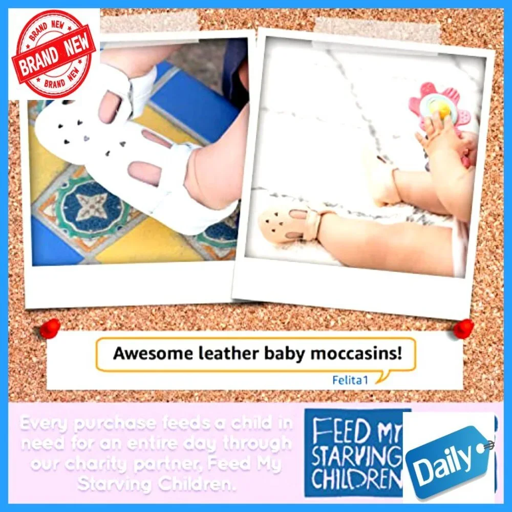 Genuine Leather Soft Sole Mary Jane Mocc for Baby Girls